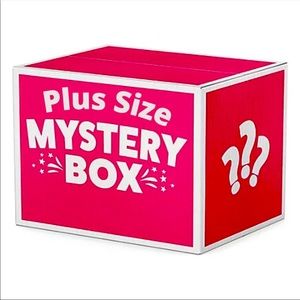 Plus Size Mystery Box, sizes XL-3X, 14-26, 5 pounds of plus size clothing EUC